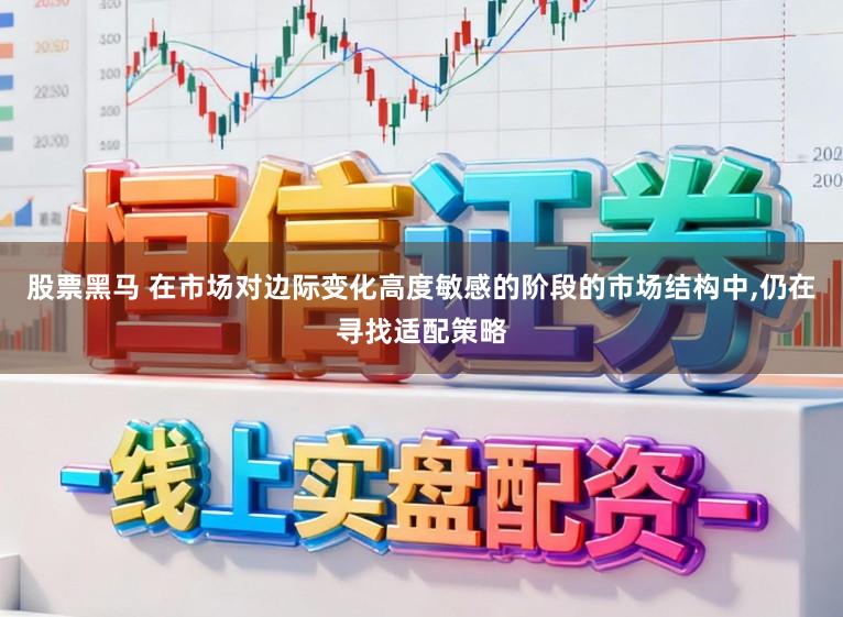 股票黑马 在市场对边际变化高度敏感的阶段的市场结构中，仍在寻找适配策略