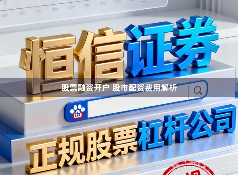 股票融资开户 股市配资费用解析