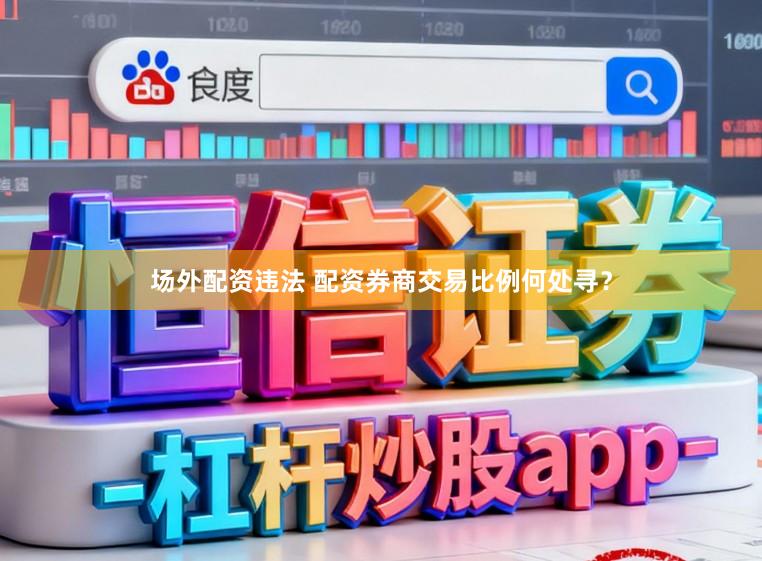 场外配资违法 配资券商交易比例何处寻？