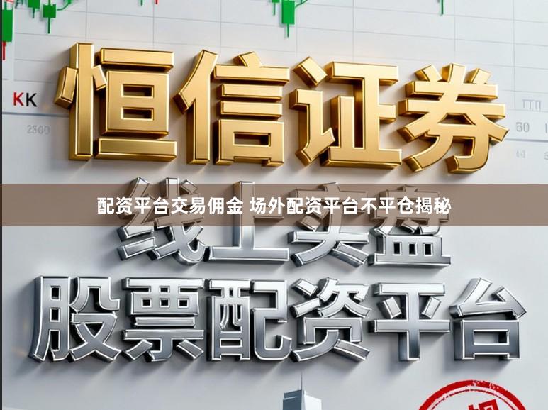配资平台交易佣金 场外配资平台不平仓揭秘