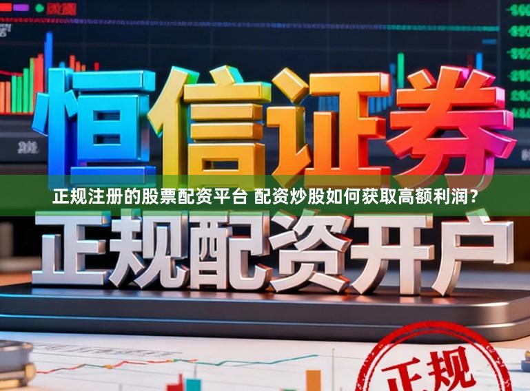 正规注册的股票配资平台 配资炒股如何获取高额利润？